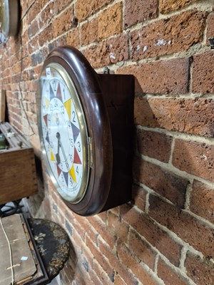 Lot 643 - A Rare RAF operations room Sector clock with...