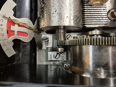 Lot 651 - A 19th century Lever wound cylinder music box...