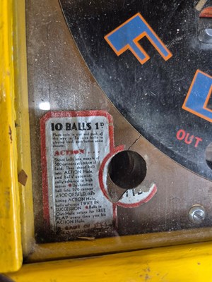 Lot 653 - A Rare Bally Fleet pinball machine, 1930's,...