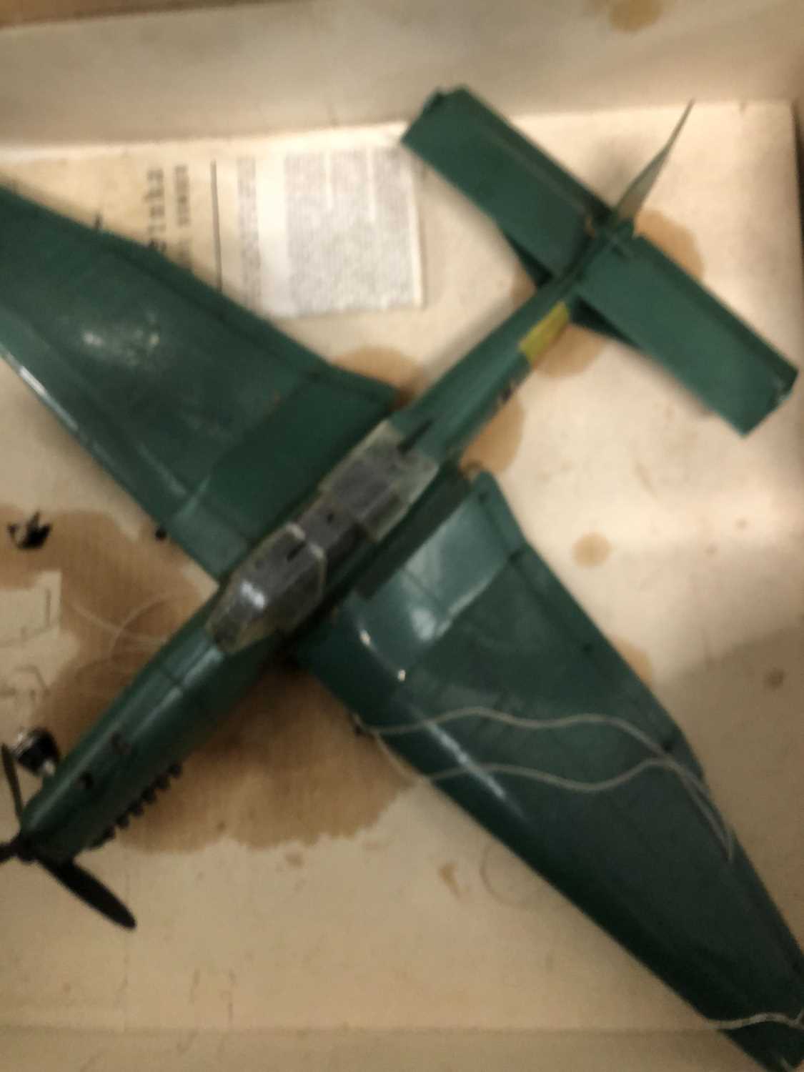 Lot 2104 - A boxed Cox's scale model Stuka with live fuel...