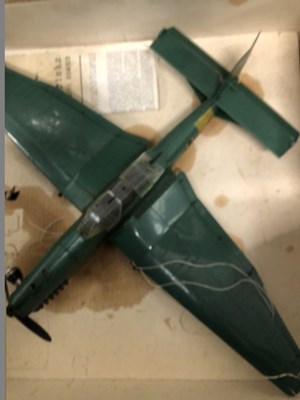 Lot 2104 - A boxed Cox's scale model Stuka with live fuel...
