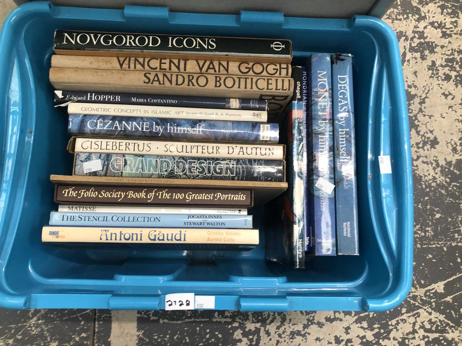 Lot 2128 - Books on artists and on design