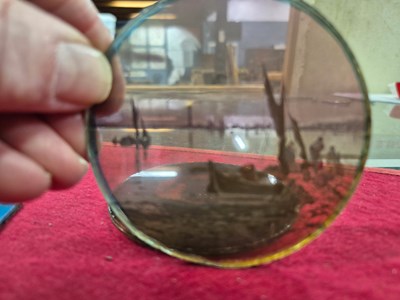 Lot 221 - A large collection of antique magic lantern...