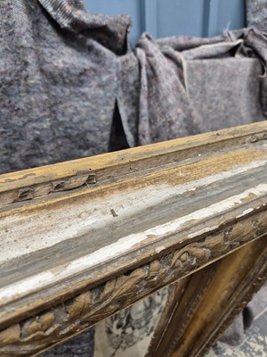 Lot 1209 - A large Victorian gilt picture or mirror frame....