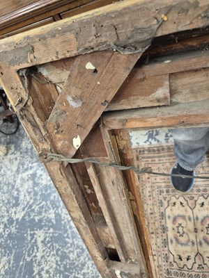 Lot 1209 - A large Victorian gilt picture or mirror frame....