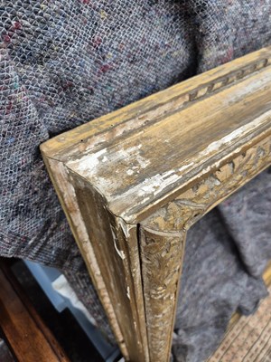 Lot 1209 - A large Victorian gilt picture or mirror frame....