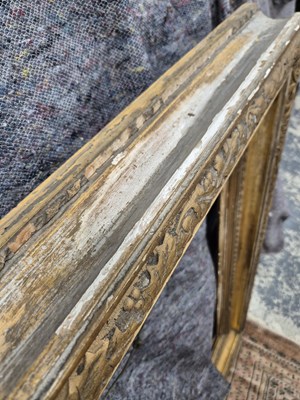 Lot 1209 - A large Victorian gilt picture or mirror frame....