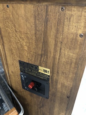Lot 2165 - Vintage and retro speaker, a Tiboli tuner,...