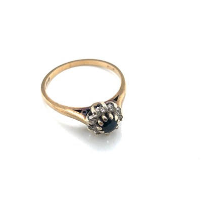 Lot 79 - A 9ct hallmarked gold amethyst pendant and...