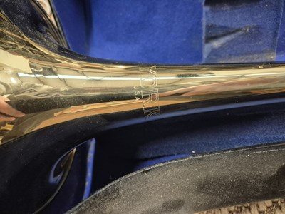 Lot 1315 - Three acoustic guitars; two trombones; several...