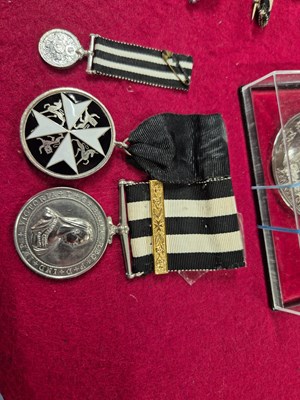 Lot 240 - A group of St Johns ambulance brigade medals...