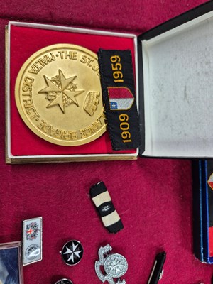 Lot 240 - A group of St Johns ambulance brigade medals...