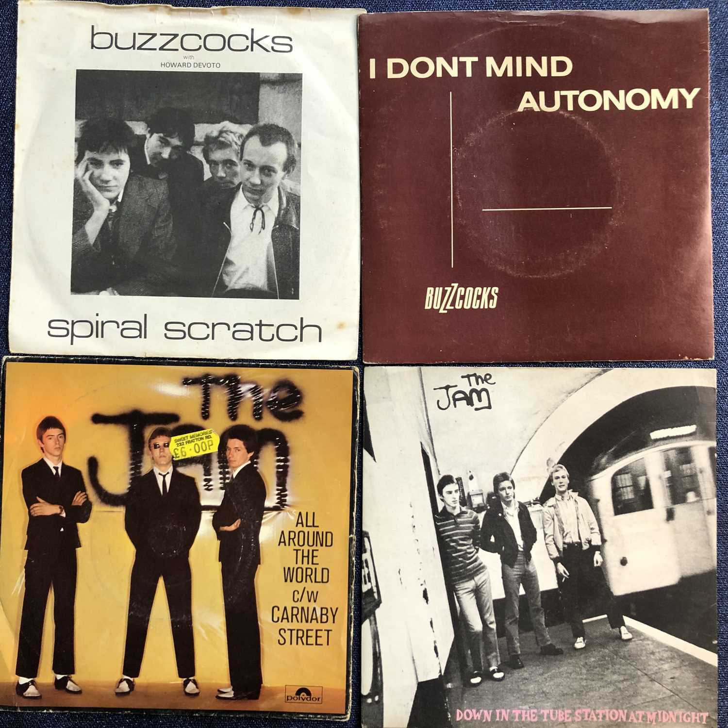 Lot 167 - Buzzcocks/The Jam - 20 x 7" Single Records:...