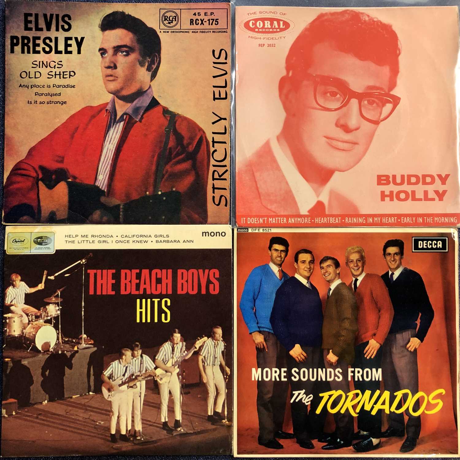 Lot 173 - Rock and Roll / Pop - 62 x 7" Single Records:...