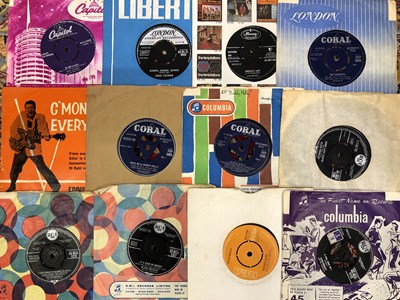Lot 173 - Rock and Roll / Pop - 62 x 7" Single Records:...