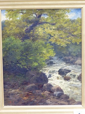 Lot 1 - John Brandon Smith. ( 1848-1884) The Vale of...