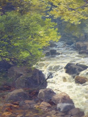 Lot 1 - John Brandon Smith. ( 1848-1884) The Vale of...