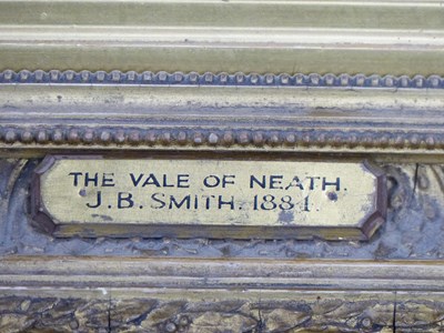 Lot 1 - John Brandon Smith. ( 1848-1884) The Vale of...