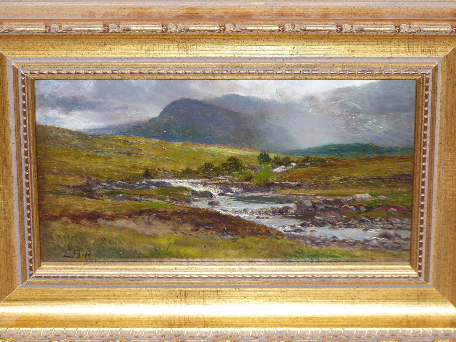 Lot 2 - LB.H. .(19th/20th century) "on the spiag"...