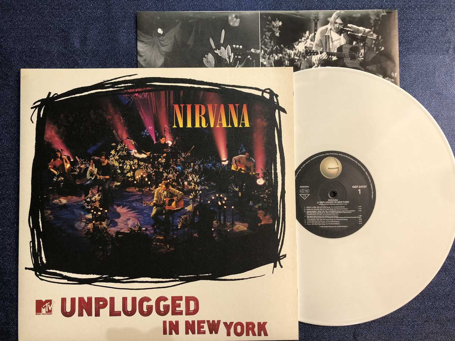 Lot 182 - Nirvana - MTV Unplugged In New York LP Record:...