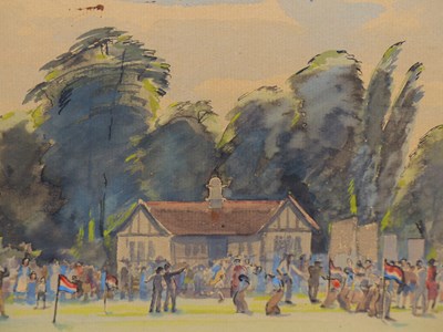Lot 20 - Hermione Hammond (1910-2005) ARR. Sports day-...