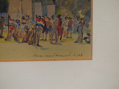 Lot 20 - Hermione Hammond (1910-2005) ARR. Sports day-...