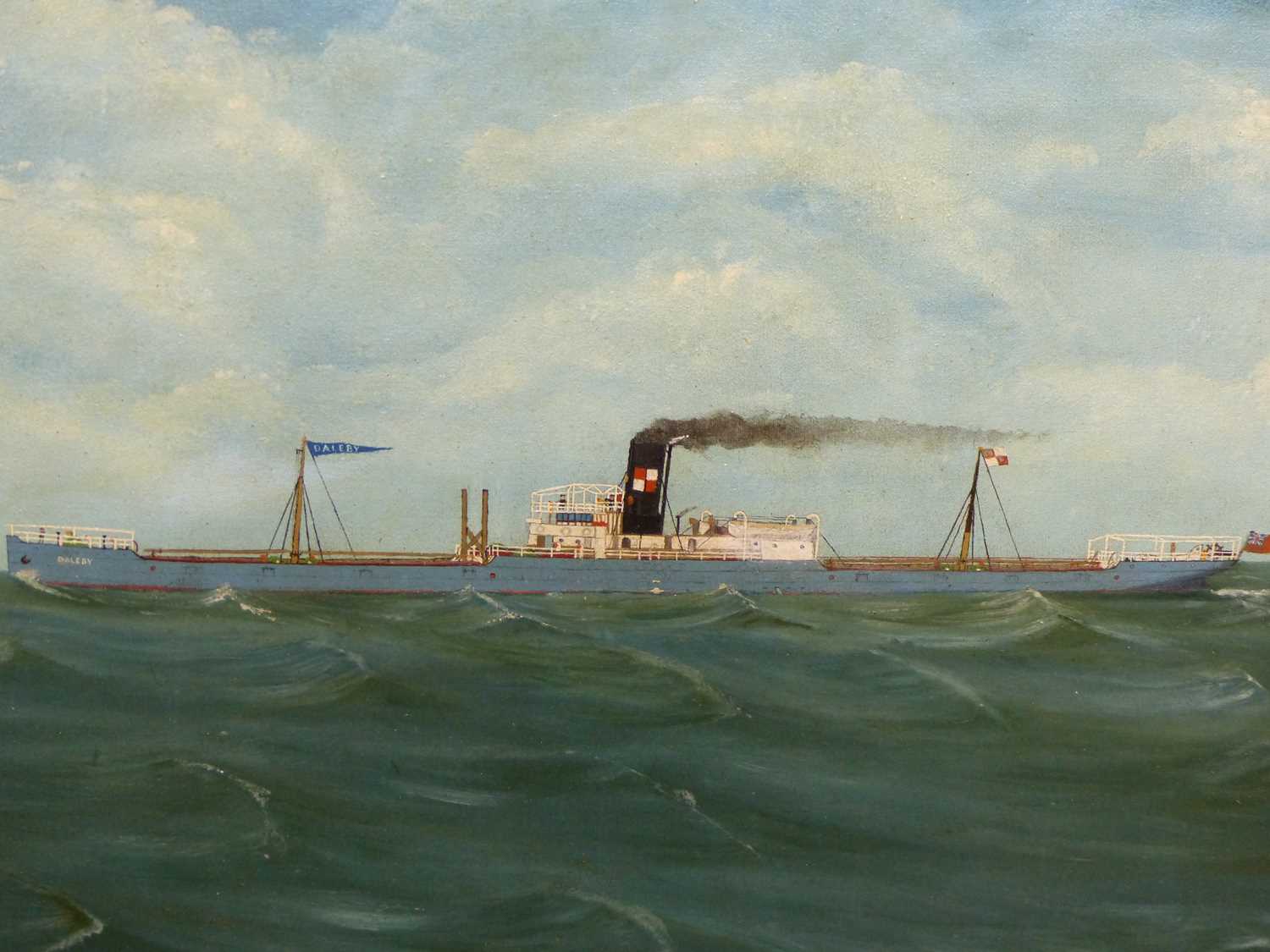 Lot 142 - W. Union, Early 20th C. Maritime school, steam...