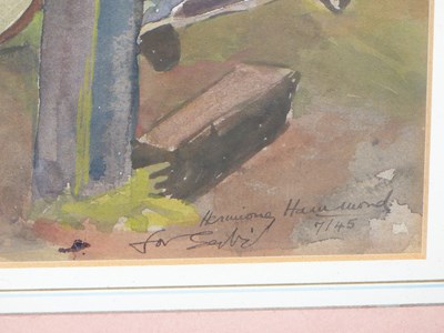 Lot 31 - Hermione Hammond. (1910-2005) ARR. Farm carts...