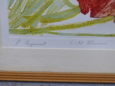 Lot 32 - L. Hayward. (20th century) ARR. Wildflowers...