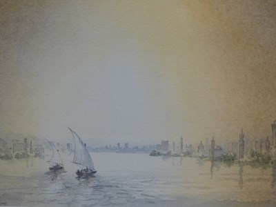 Lot 33 - William H. North. (b. 1949) ARR. Boats on the...