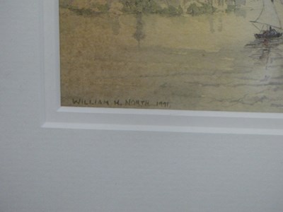Lot 33 - William H. North. (b. 1949) ARR. Boats on the...