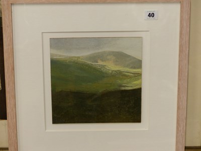 Lot 40 - Judith Yarrow. (b 1953). Distant valley over...