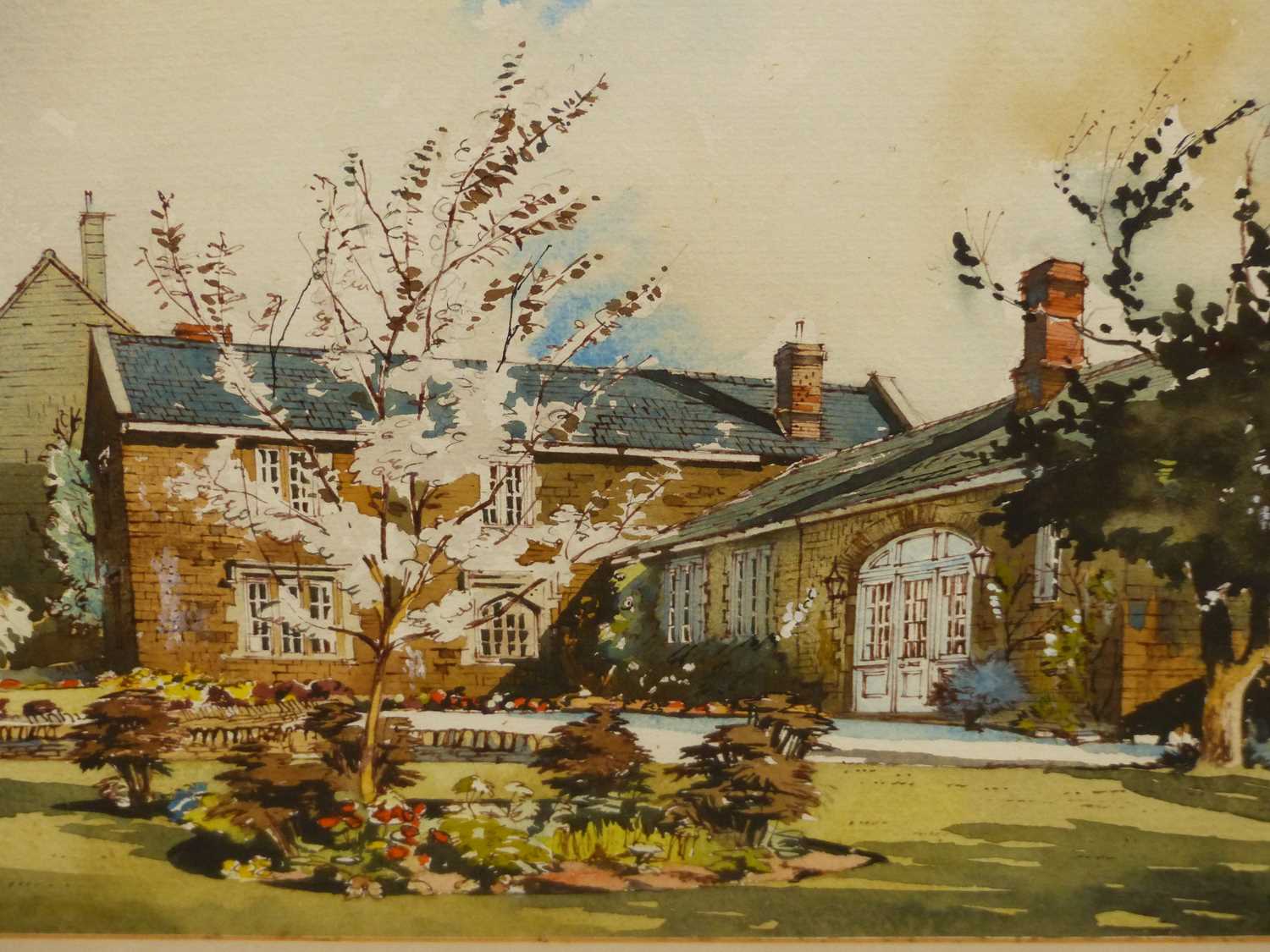 Lot 42 - John Hoar. (b. 1947) East Wing, Duns Tew Manor....