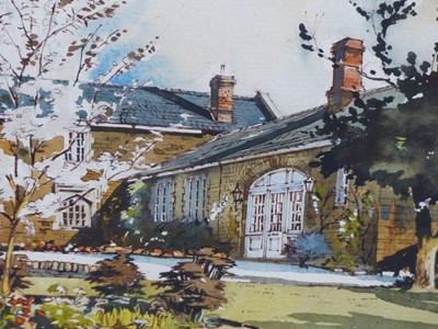 Lot 42 - John Hoar. (b. 1947) East Wing, Duns Tew Manor....