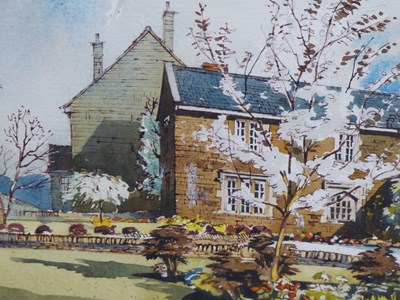 Lot 42 - John Hoar. (b. 1947) East Wing, Duns Tew Manor....