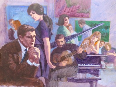 Lot 47 - Ben Wohlberg (b 1927) ARR. Romance novel...