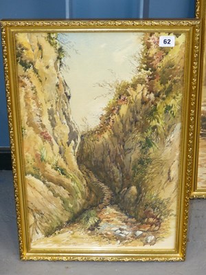 Lot 62 - A. Lawton. (2oth century). Barlaston Down and...