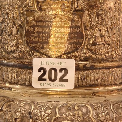 Lot 202 - A '1902 Asian Golf Challenge Bowl', the...