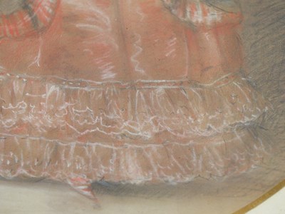 Lot 84 - 19th century school. Full-length portrait of...