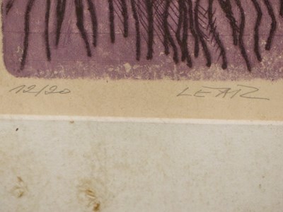 Lot 88 - Late 20th century. Lear limited edition colour...