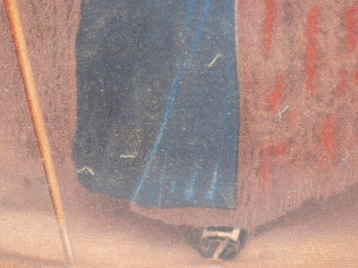 Lot 91 - 19th century school. Full lenght portait of an...