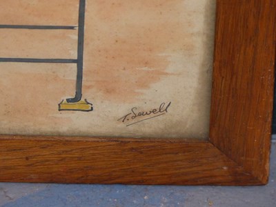 Lot 95 - T. Sewell. (first 1/2 of 20th century) ARR....