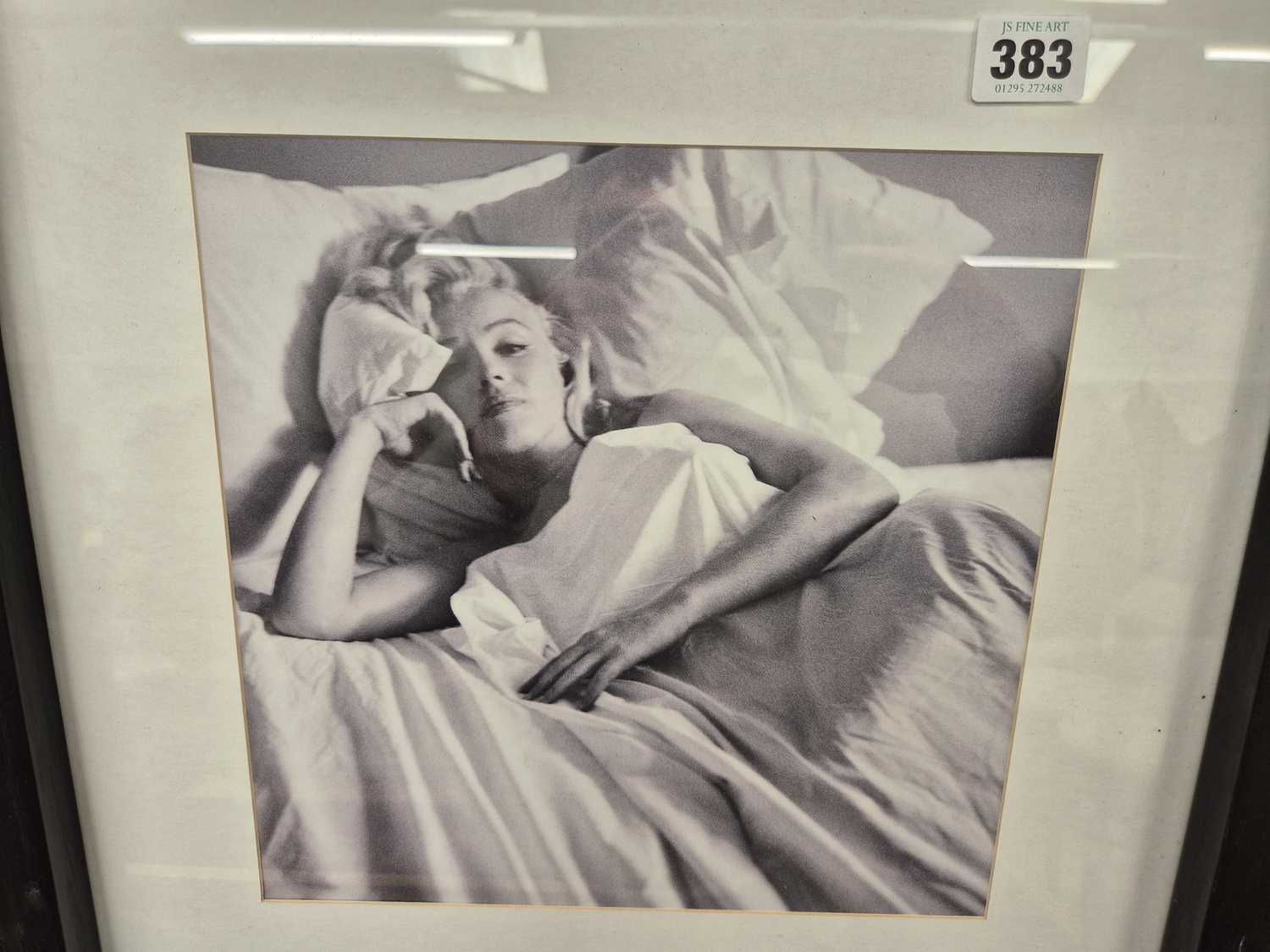 Lot 383 - A photographic print of Marilyn Monroe and one...