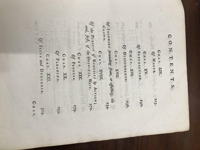 Lot 344 - William Blackstone, 'Commentaries on the Laws...
