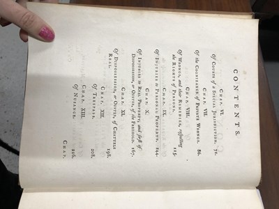 Lot 344 - William Blackstone, 'Commentaries on the Laws...