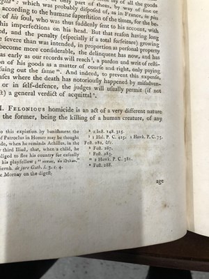 Lot 344 - William Blackstone, 'Commentaries on the Laws...