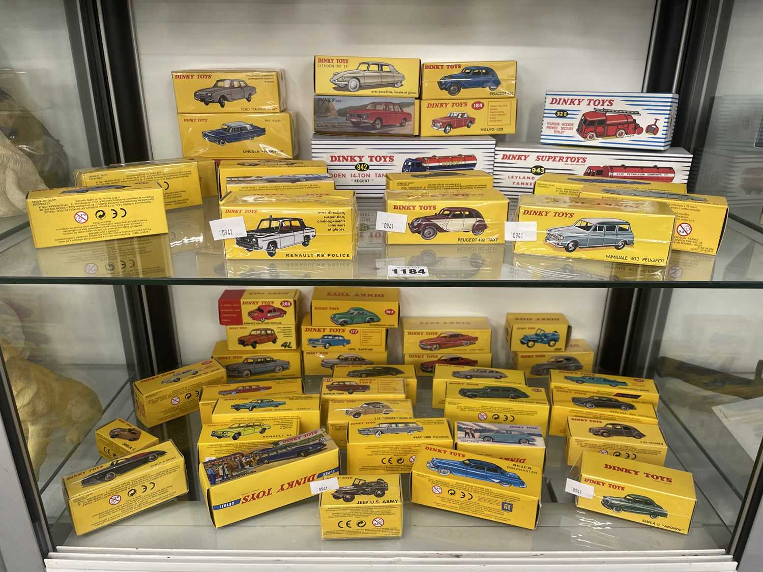 Lot 1184 - A collection of boxed Dinky BRANDED die-cast...