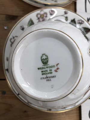 Lot 1216 - A Wedgwood 'Strawberry Hill' pattern breakfast...