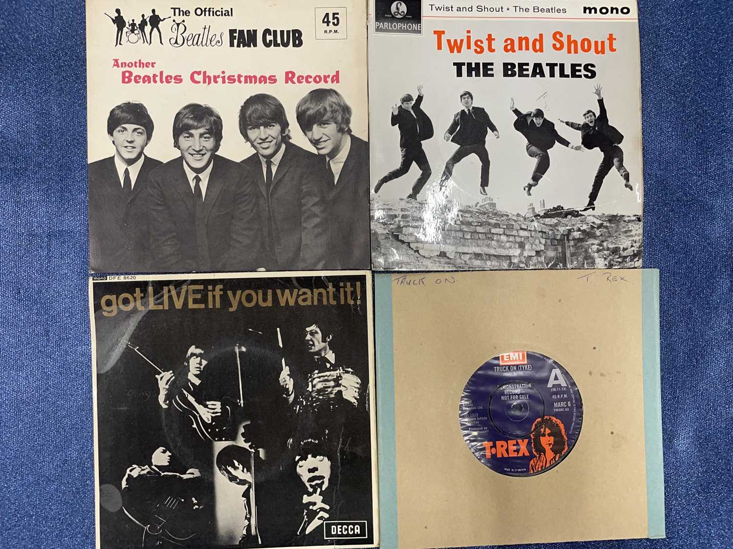 Lot 218 - The Beatles & The Stones - 15 x 7" Single...