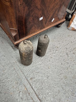 Lot 185 - A 19th century mahogany cased longcase/....